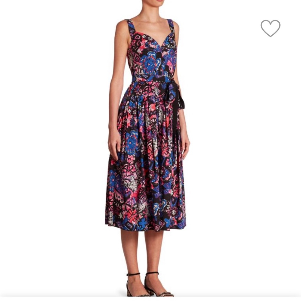 Marc Jacobs Daisy-Doodle Sleeveless MIDI Dress